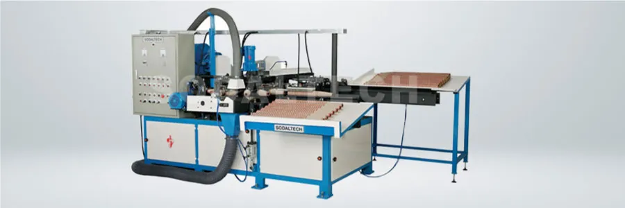 automatic cone finishing machine, paper cone machinery, paper cones, paper cones from india, paper cones for yarns, waxed bolt boxes, waxed cardboard cones, velvet finishing machinery, textile machinery spares