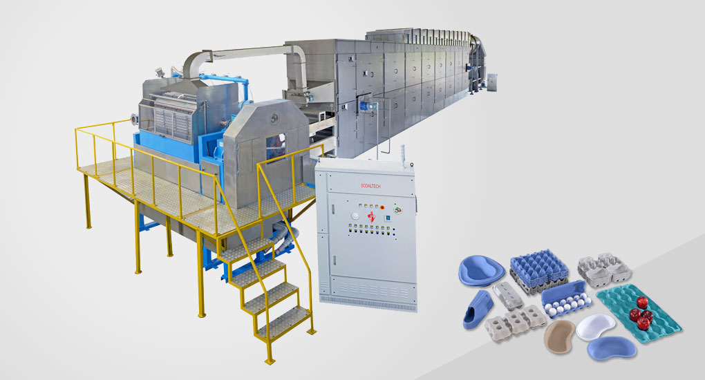 paper pulp fully automatic egg tray making machine